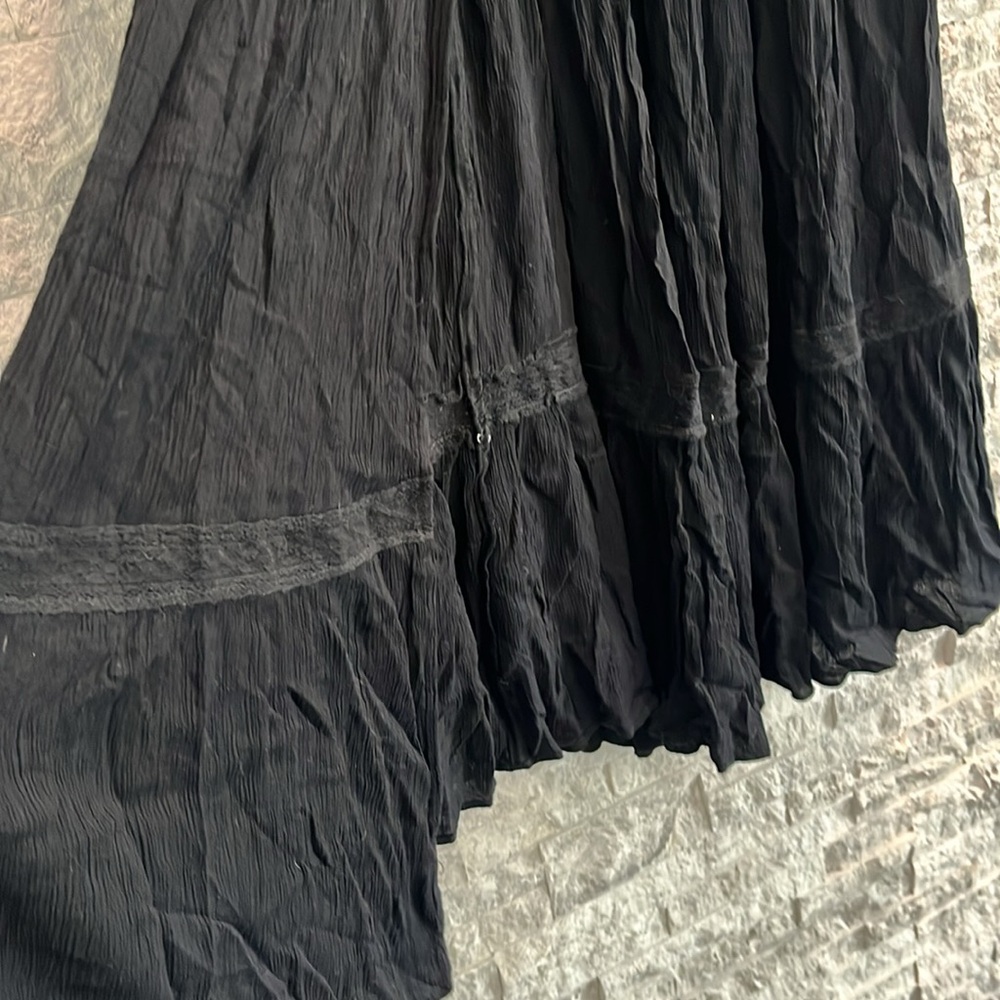 Free People Black Maxi Top Sz-S - Picture 13 of 15